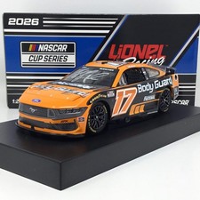 Chris Buescher 2026 Body Guard Foil Number Autographed 1:24 Diecast