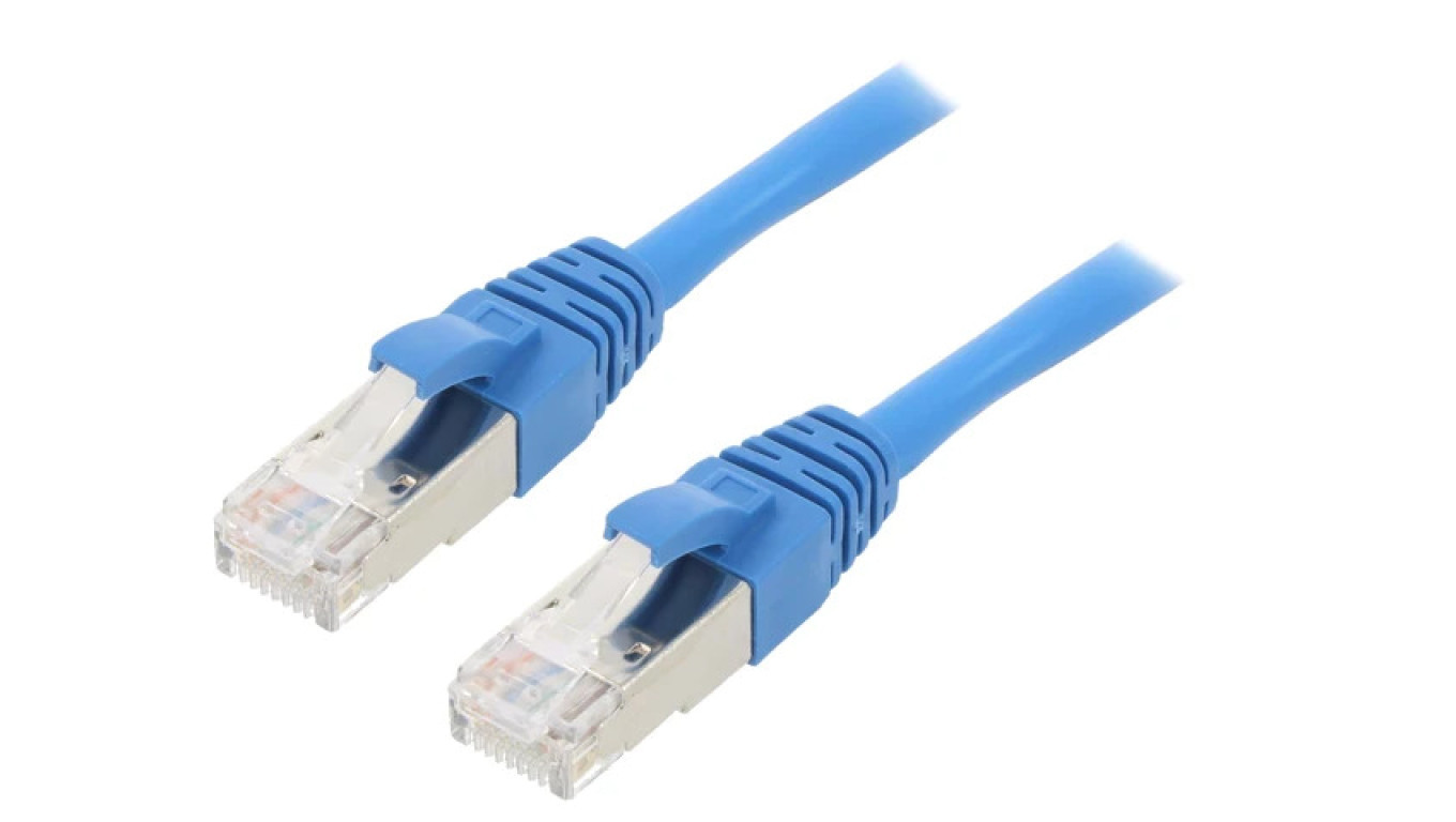 ETH-24441334 Patchcord ETHERLINE Cat.6a,S/FTP 6a Rope Cu LSZH 1.5m /T2UK