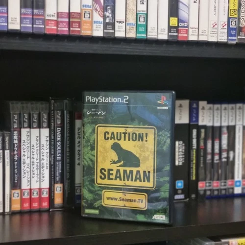 SEAMAN ASCII Playstation 2 Ps2 NTSC-J Import CIB Tested & Working