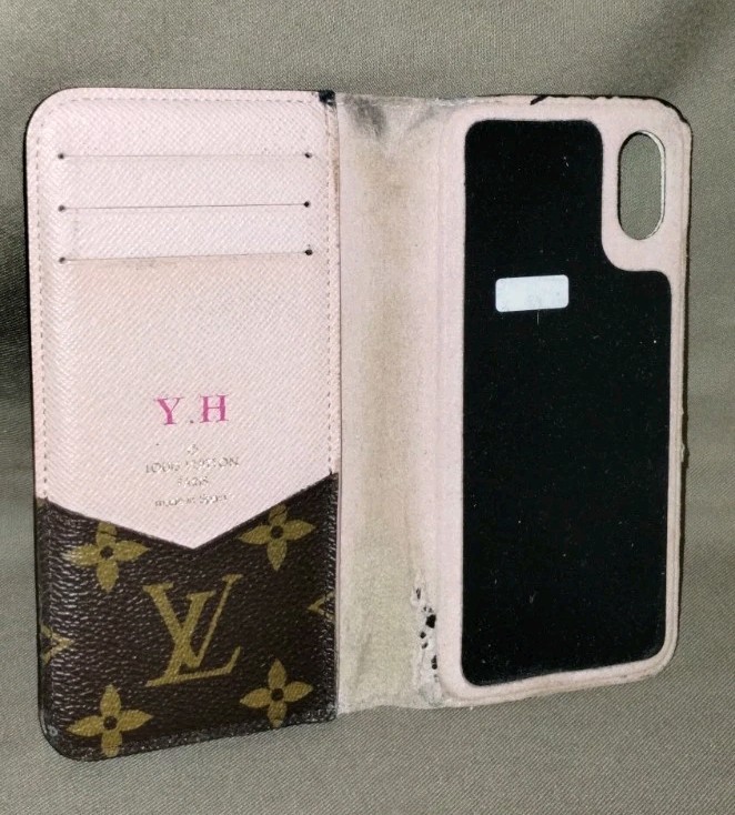 Authentic Louis Vuitton LV Monogram Vivienne iPhone Case Cover