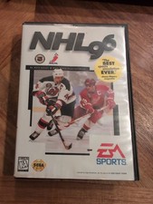 NHL 96 (Sega Genesis, 1995) Game And Box No Manual