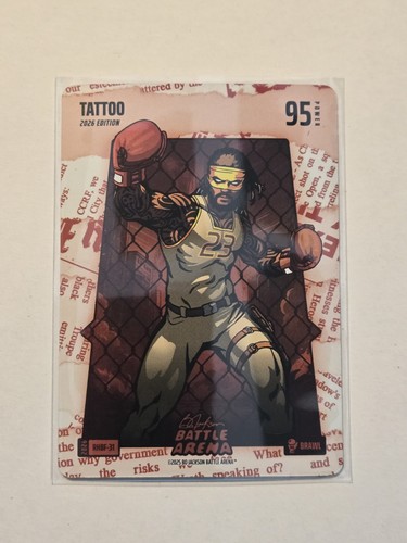 Tattoo- Red Headline #31- 2026 Bo Jackson Battle Arena- Power 95 Padres