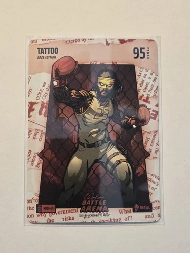 Tattoo- Red Headline #31- 2026 Bo Jackson Battle Arena- Power 95 Padres