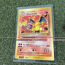 2000 Pokémon Charizard Japanese CoroCoro Promo English Jumbo - Excellent