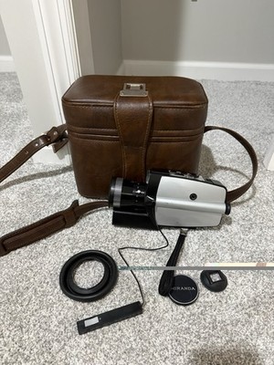 1972 Bauer C5 XL Super 8 Film Camera with Accessories/Carrying Case Read Desc