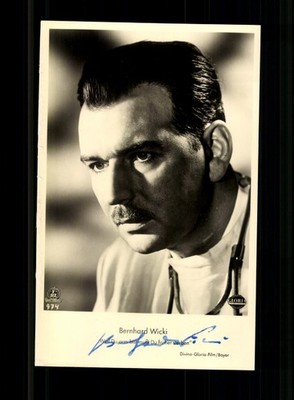 Bernhard Wicki FBZ autograph card original signed # BC 230739