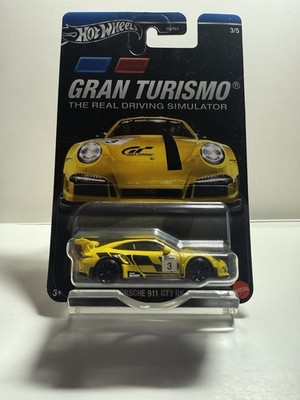 Hot Wheels Gran Turismo Porsche 911 GT3 RS Yellow 2024 NEW
