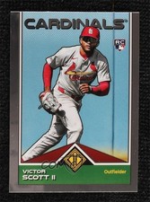 2024 Topps Transcendent Collection Icons Chrome Victor Scott II #46 11fb