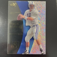 PEYTON MANNING 1998 Skybox E-X2001 Rookie RC Card #54 Acetate! Colts HOF. rookie card picture