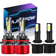 For Lincoln Navigator 1998-2002 4x 6000k Led Headlight Hilo Fog Lights Bulb Kit