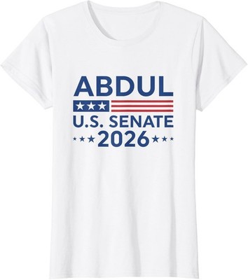 Abdul El-Sayed for U.S. Senate from Michigan 2026 Ladies' Crewneck T-Shirt