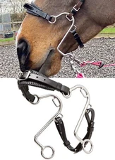 Toklat Zilco Australia "S" Mechanical Hackamore PVC Padded Nose Short Shank
