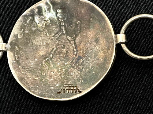 Manuel Hoyungowa Vintage Hopi Native American Sterling Silver Concho Belt - Picture 12 of 21