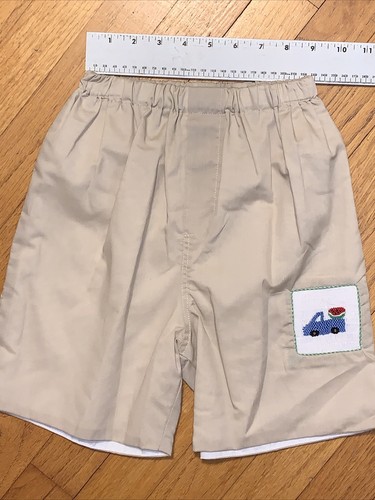 NWT Petit Ami Smocked Watermelon Truck Shorts & Matching Shirt Set/Outfit Size 6 - Picture 7 of 10