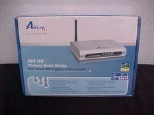 AirLink 101 802.11G Wireless Music Bridge 54Mbps AWMB-100 New Factory Sealed