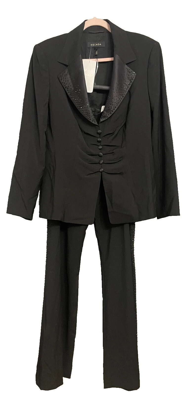 Traje pantalón ESCADA 100 % seda trajes y traje separado para mujer