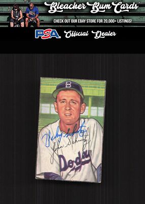 1952 Bowman 224 Johnny Schmitz Auto Trimmed