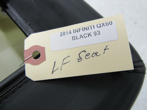 2013-2015 INFINITI QX60 JX35 OEM FRONT HEADREST COVER BLACK FOR DVD TV SCREEN - Picture 8 of 8