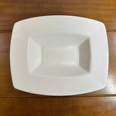 4 New Slenda Syracuse China Royal Rideau 949 Porcelain Rectangular Bowl 8'' x 6.5