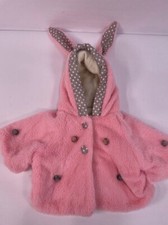 Toddler Baby Girls Winter Bow Ears Hooded Jac...