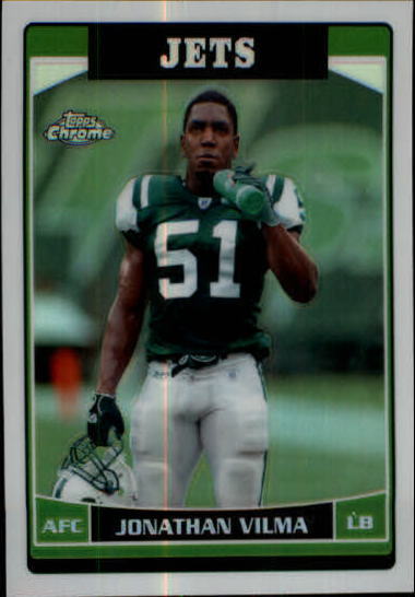2006 Topps Chrome Football Refractor Parallel Singles (Pick Your Cards)