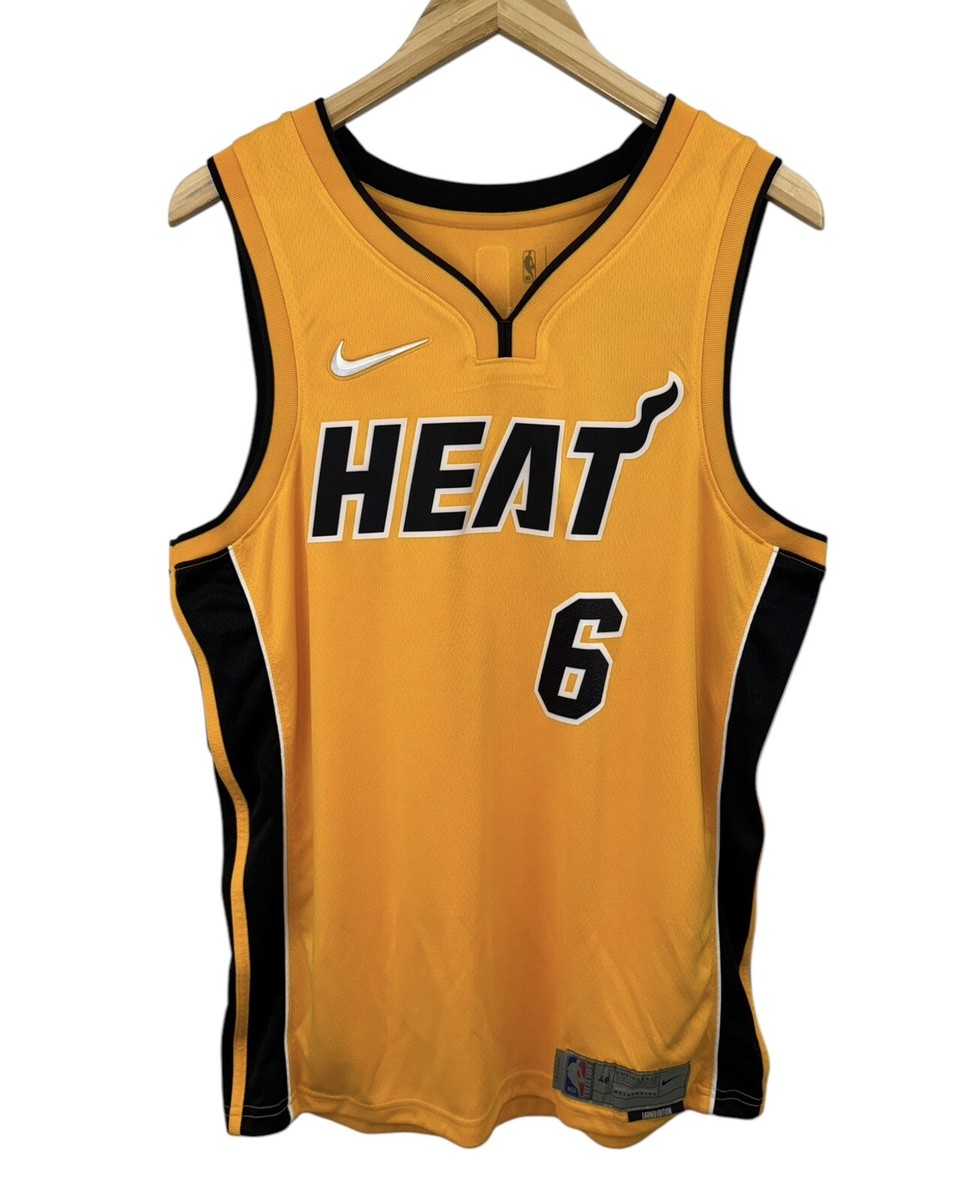 Nike Miami Heat Lebron James Earned Edition Limited Swingman