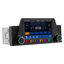 Car Radio Stereo For Carplay 1 Din MP5 Player Video USB FM Audio W/Free Camera