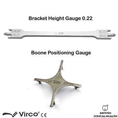 Bracket Positioning Star Boone & Höhenmessgerät Docht Typ Kieferorthopädisch Dental