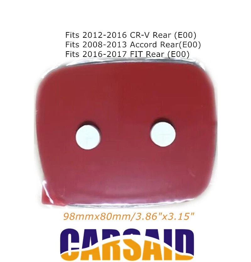 black/Silver Car Rear H Emblem Badges For Honda CR-V 2012-2016 Accord 2008-2013 - Imagem 2 de 3