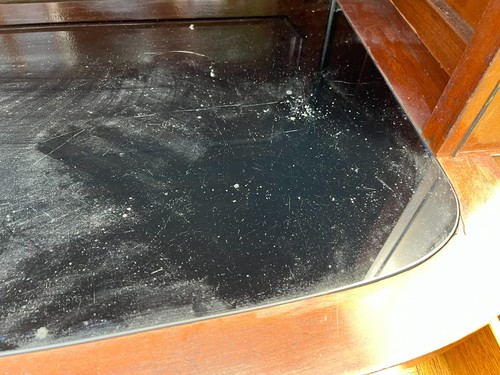CREDENZA O MOBILE BAR AD ANTE CON CASSETTO E VANO A GIORNO E VETRINA PARTE ALTA - Foto 13 di 20