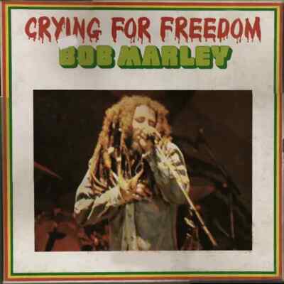 Bob Marley Crying For Freedom HARDCOVER BOX NEAR MINT Time Wind Vinyl LP-Box