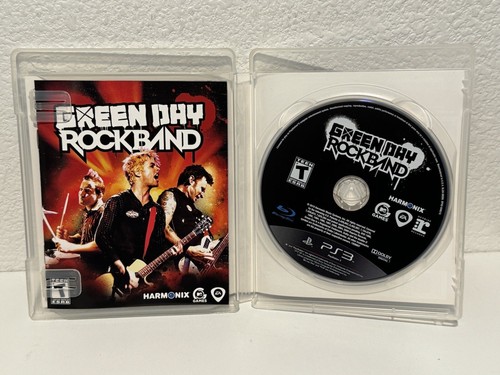 Green Day: Rock Band PS3 (Sony PlayStation 3, 2010) CIB Complete W Manual TESTED - Picture 4 of 5