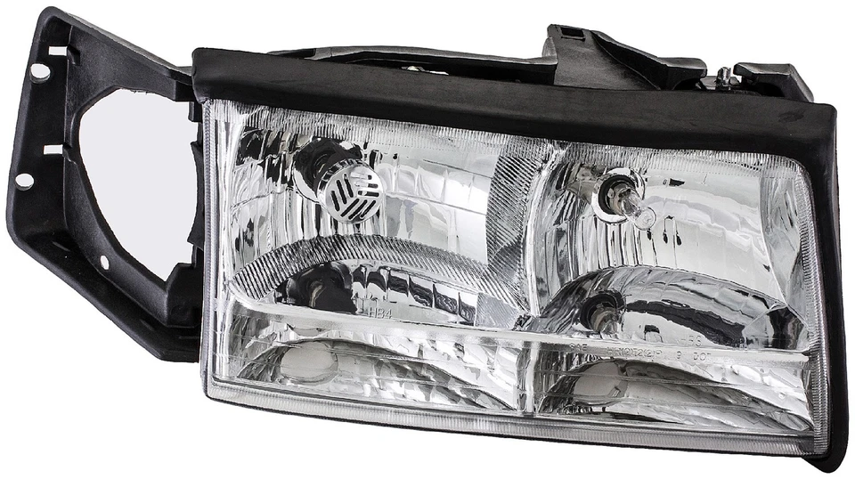 Conjunto de faróis Dorman 692JE11 compatível com a direita 1997-1999 Cadillac DeVille 1998 - Imagem 2 de 4