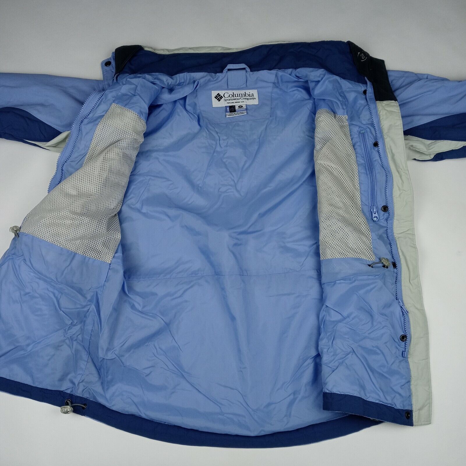 COLUMBIA Snap Zip Jacket Lined Women's Size Medium - image 3