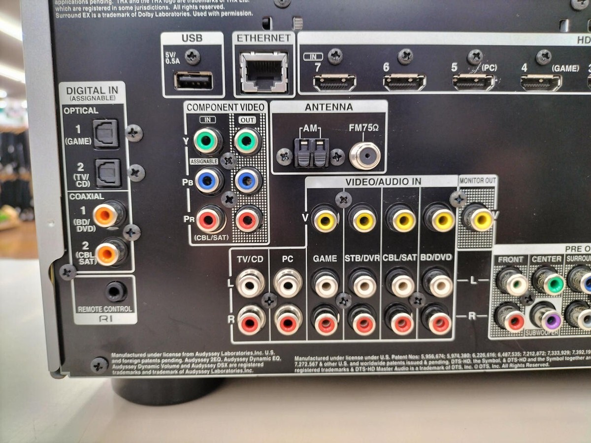 ONKYO TX-NR616 AV Receiver Silver AC100V | eBay