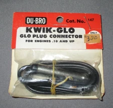Du-Bro 147 Kwik-Glo Plug Connector for Engines .10 & UP RC Model Airplane NOS