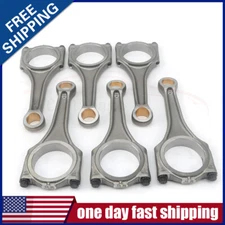 6x Connecting Rods 06E198401E for VW Touareg Audi A4 A5 A6 A7 A8 Q5 Q7 3.0 TFSI