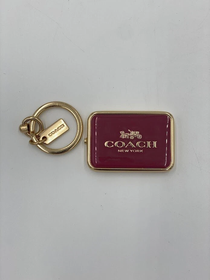 Coach Women's Horse and Carriage Bag Charm (Gold- Rouge) (Broken) | eBay