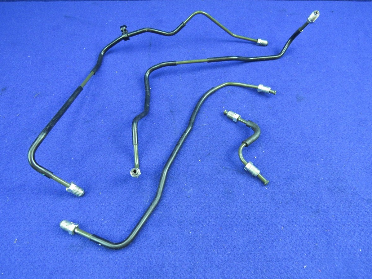 14 Kawasaki ZX10 Brake Line Set ZX10R ZX 10 Ninja #217 Hose