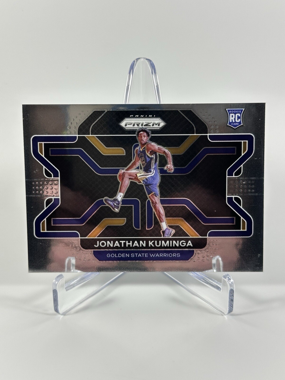 2021-22 Panini Prizm Jonathan Kuminga RC Rookie Variation SP #307 Warriors