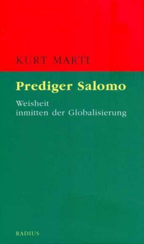 Thumbnail - Prediger Salomo, Kurt Marti