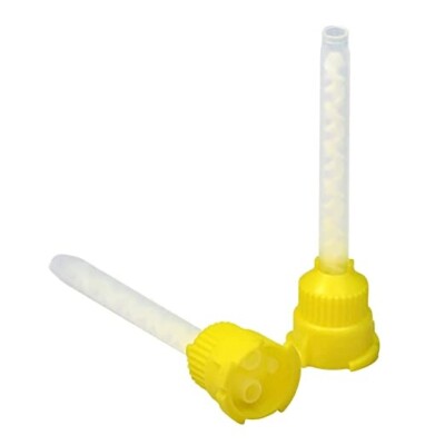 100pcs/ PACK HP Mixing Tips 4.2mm Dental Impression Light body 1:1 Ratio