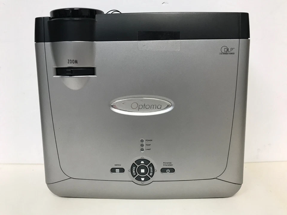 OPTOMA EP719 DLP DMD PROJECTION DISPLAY  PROJECTER  713 HOURS **NO REMOTE** - Image 2 of 4