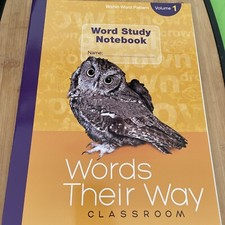 WORDS THEIR WAY CLASSROOM 2019 WITHIN WORD PA...