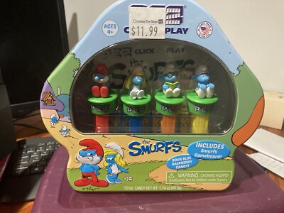 PEZ The Smurfs Click & Play ギフトセット PEZ 