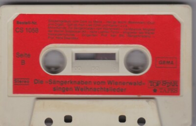 Die ''Sängerknaben vom Wienerwald'' singen Weihnachtslieder. Musikkassette CS 1058