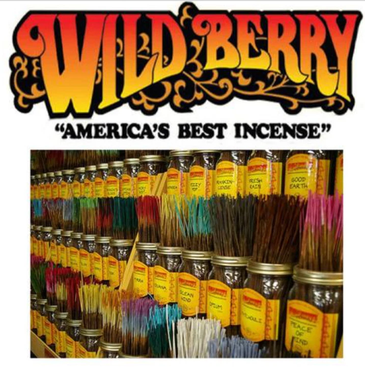 Wildberry Incense 11" Stick 60+ Flavors 100 Sticks / Pack (BUY 1 GET 1 25% OFF) - Image 2 of 3