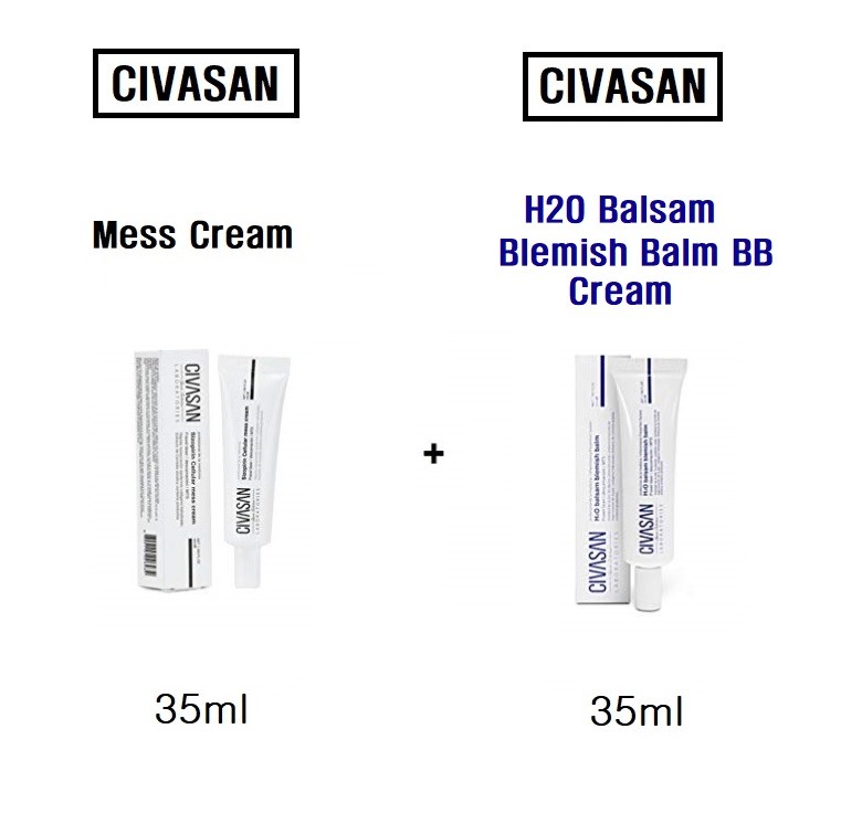 CIVASAN Sizopirin Cellular Mess Cream 35ml+ CIVASAN H2O Balsam