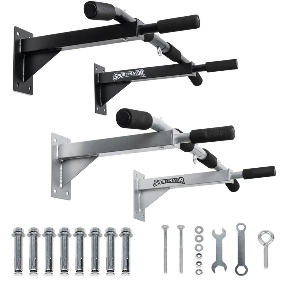SPORTINATOR Fitness Training Sport Klimmzugstange Wand Türrahmen schwarz neu