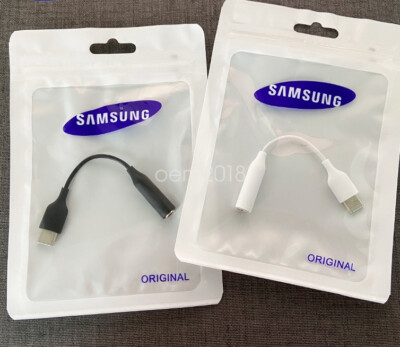 Original Samsung Audio Adapter USB-C auf 3,5mm Jack Klinke Aux Kopfhörer Kabe